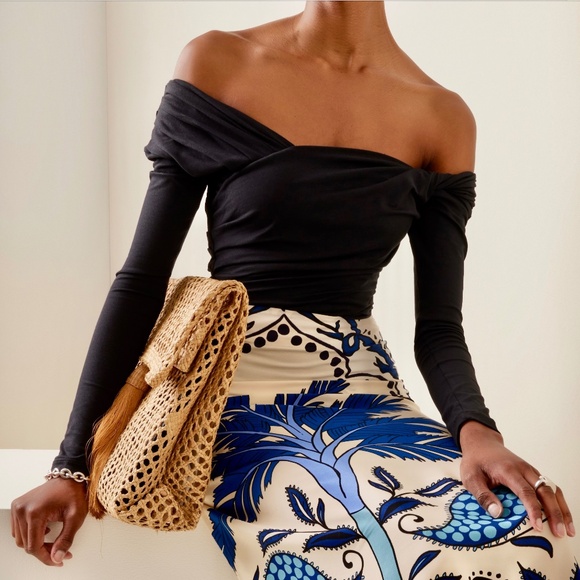 Johanna Ortiz The Sensua Black Bodysuit NWT Size L - Picture 4 of 11